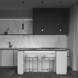 Подвесной светильник Maytoni Technical Lipari P044PL-01-40GU10-B