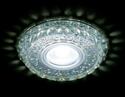 Встраиваемый точечный светильник Ambrella Light Crystal LED S393 CH