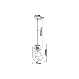 Подвесной светильник Vele Luce Alieno 255 VL5352P31