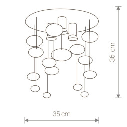 Потолочный светильник Nowodvorski Salva 5424