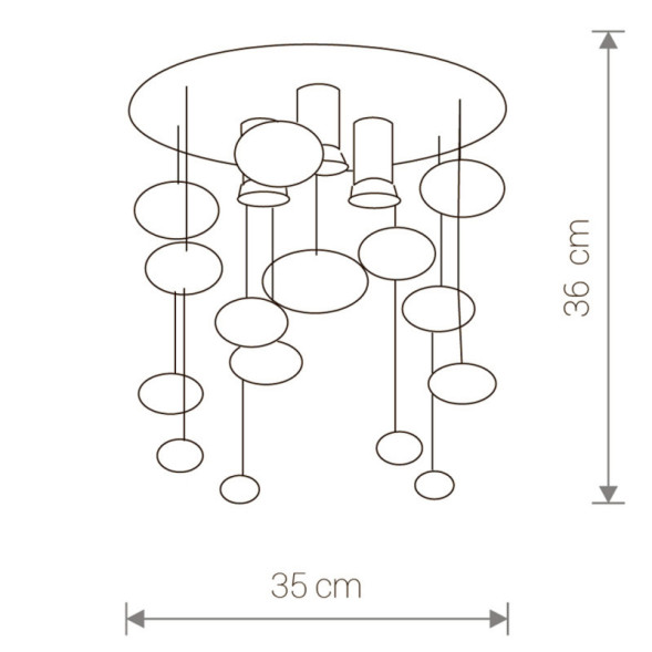 Потолочный светильник Nowodvorski Salva 5424