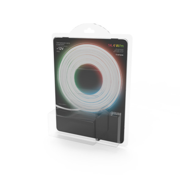 Лента Gauss LED 2835/60-SMD 312000415 72W 12V 660lm RGB IP20
