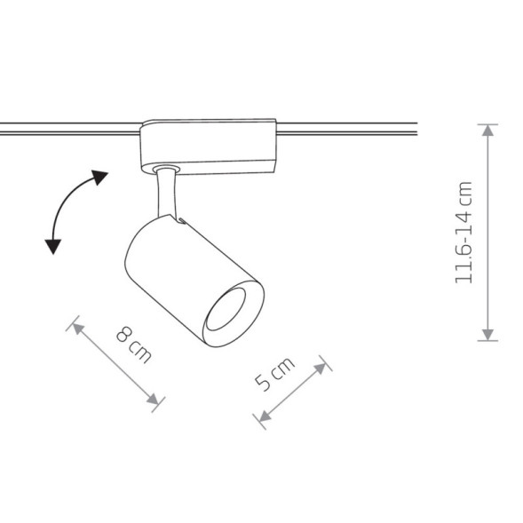 Светодиодный трековый светильник Nowodvorski PROFILE IRIS 8996