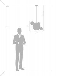 Подвесной светильник Freya Amoris FR5128PL-L10BS