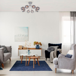 Люстра на штанге Eurosvet Marci 30164/8 хром