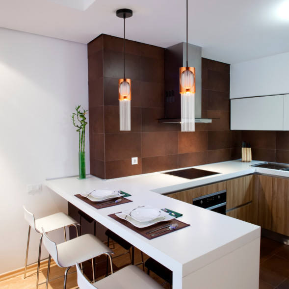 Подвесной светильник Eurosvet CLIP 50087/1 черный/бронза