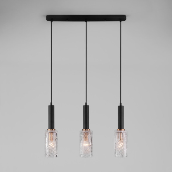 Подвесной светильник Eurosvet Root 50176/3 черный