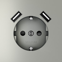 Комбинированная розетка VOLTUM VLS040405