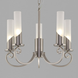 Подвесная люстра Eurosvet Banci 60117/5 никель