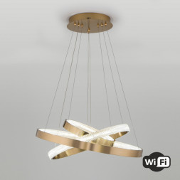 Подвесная люстра Eurosvet Smart Posh 90276/3 медный Smart