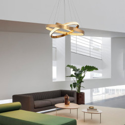 Подвесная люстра Eurosvet Smart Posh 90276/3 медный Smart