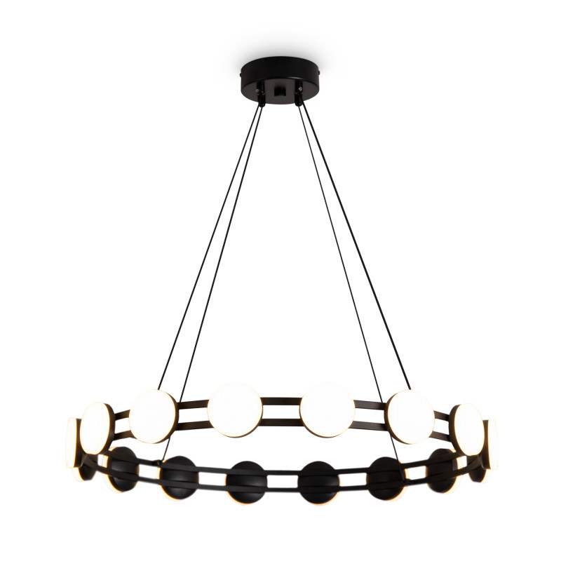 Подвесная люстра Freya FR6180PL-L32B Collar
