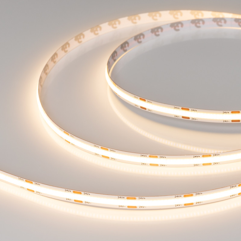 Лента Arlight COB-X544-8mm 031900(3) 57.5W 24V белый (теплый) IP20