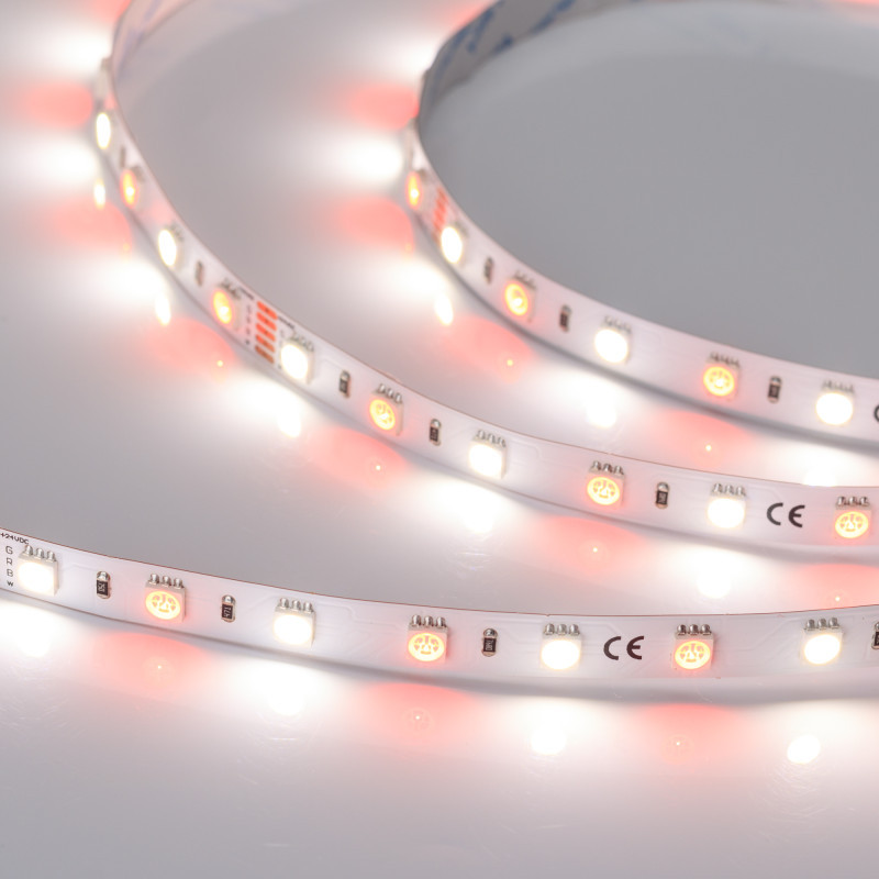 Лента Arlight RT-B60-10mm 5060 018326(2) 72W 24V 4500lm RGB+белый IP20