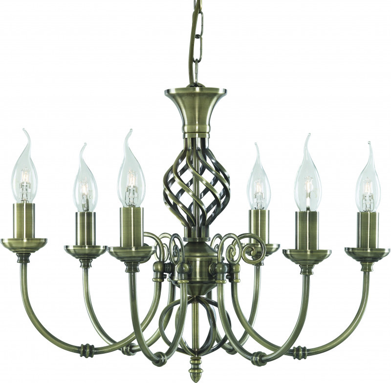 Подвесная люстра ARTE Lamp ZANZIBAR A8392LM-6AB