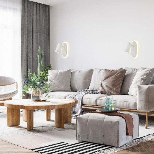 Спот Escada 10222/2LED White OMEGA