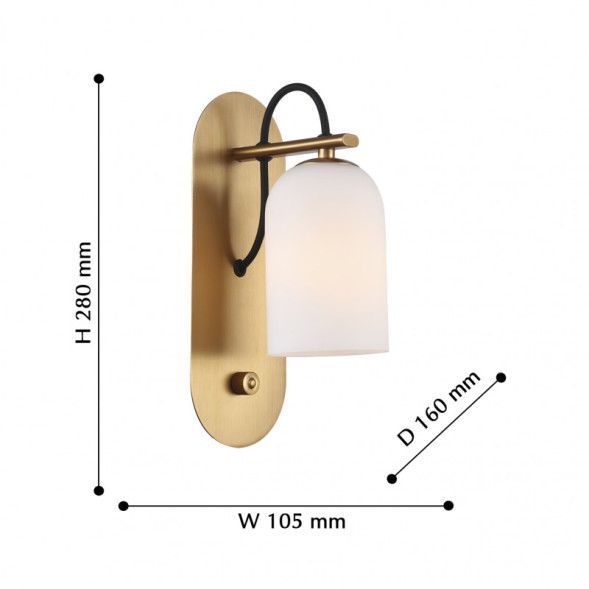 Бра Favourite Grover 2668-1W