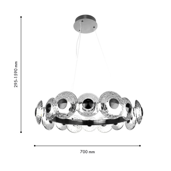 Подвесная люстра Favourite 4643-16P Claros