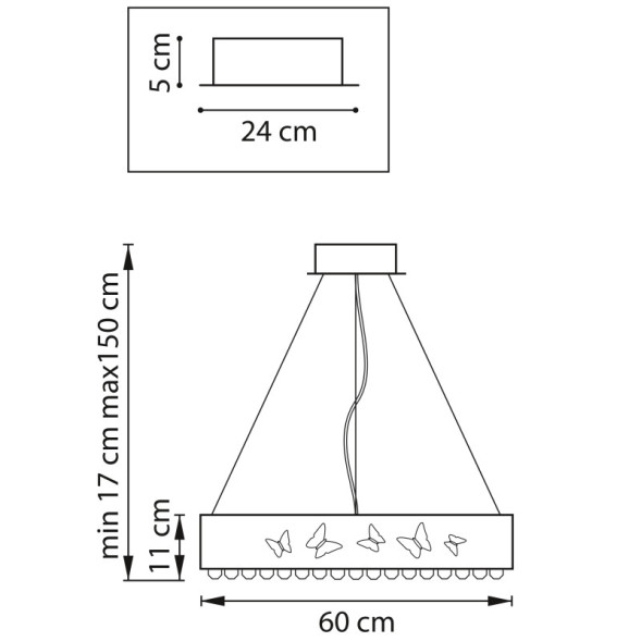 Подвесная люстра Lightstar FARAONE 701161