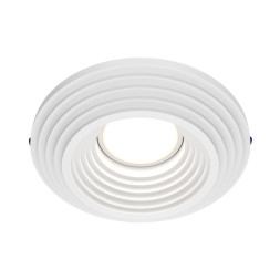 Встраиваемый точечный светильник Maytoni Technical Gyps Modern DL004-1-01-W