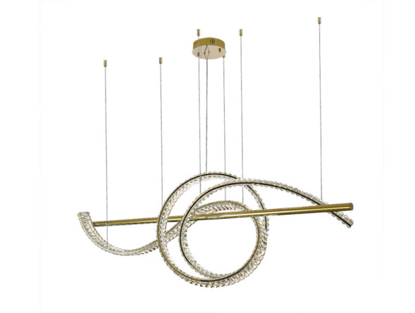 Подвесная люстра Newport 8248N/S gold