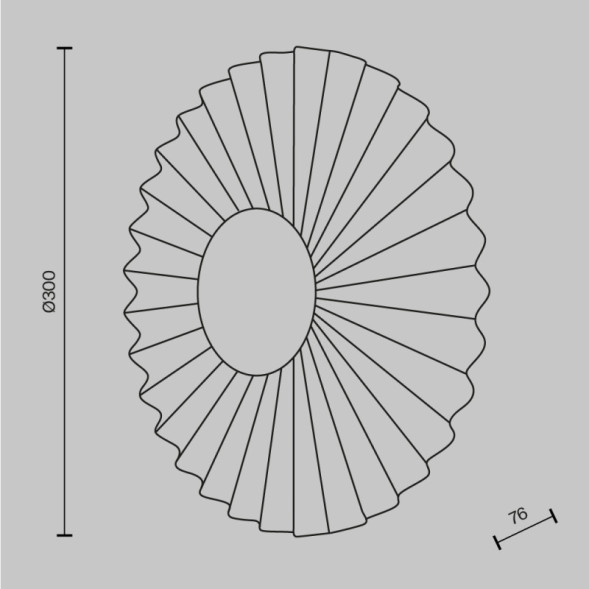 Бра Maytoni Fiore MOD233WL-L11BS3K