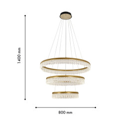 Каскадная люстра F-Promo Lunetta 4186-3P