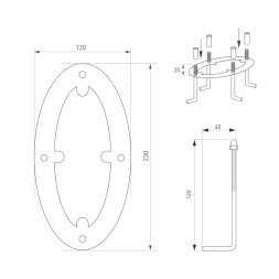Садово-парковый светильник Arlight MUSE 037522
