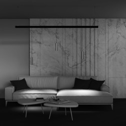 Магнитный трековый светильник Maytoni Technical FOCUS LED TR041-2-12W3K-BBS