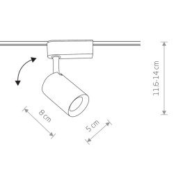 Светодиодный трековый светильник Nowodvorski PROFILE IRIS 8998
