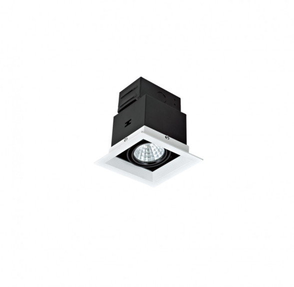 Встраиваемый точечный светильник Lucia Tucci Opzione OPZIONE 535.1-5W-WT/BK