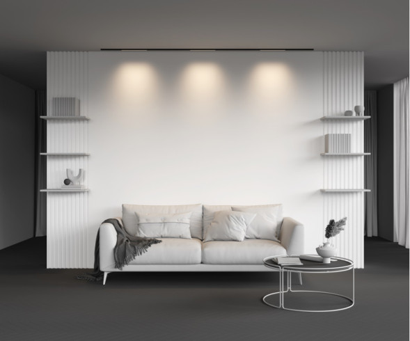 Магнитный трековый светильник Maytoni Technical BASIS TR190-1-5W3K-B